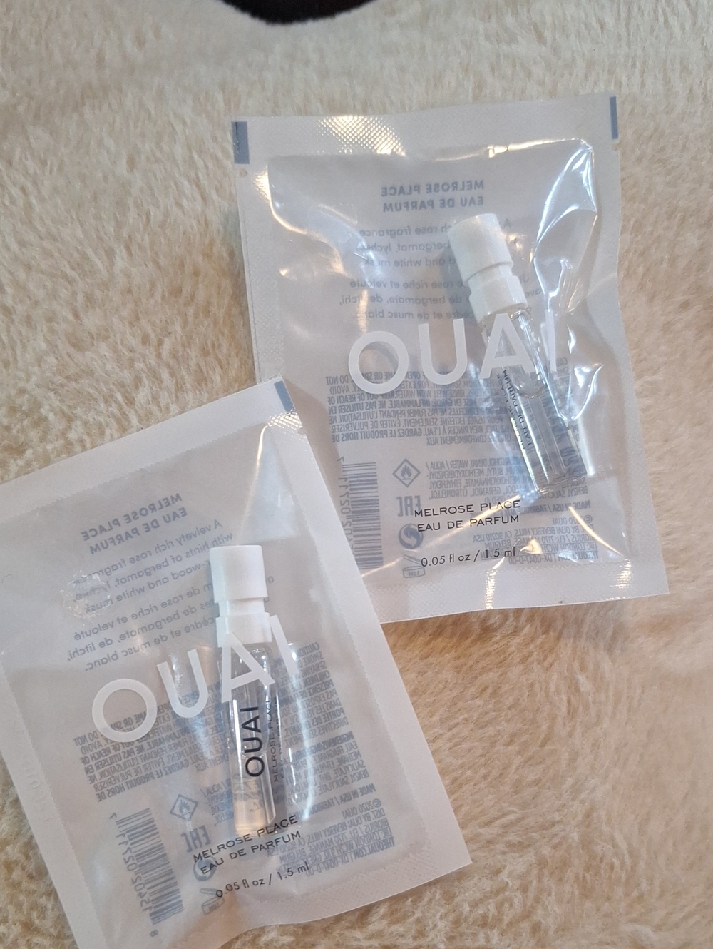OUAI Melrose Place Sample Vials - Clear & White -2